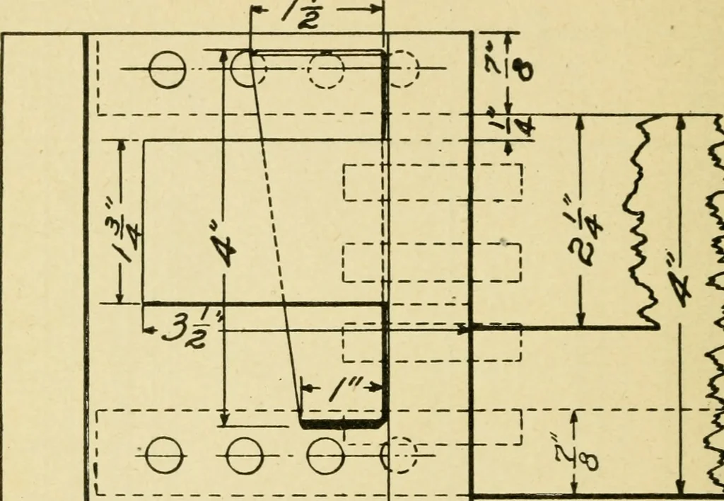 An illustration from Elementary cabinetwork for manual training classes, 1909, leaf 203