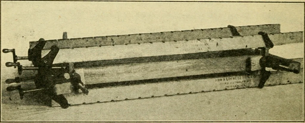 An illustration from Elementary cabinetwork for manual training classes, 1909, leaf 209