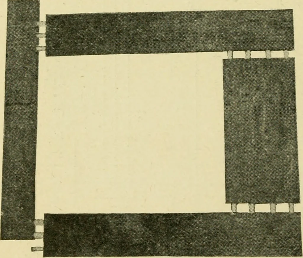 An illustration from Elementary cabinetwork for manual training classes, 1909, leaf 229