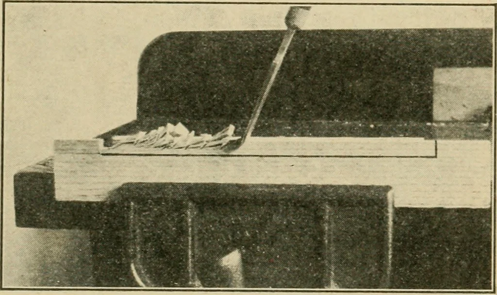 An illustration from Elementary cabinetwork for manual training classes, 1909, leaf 242