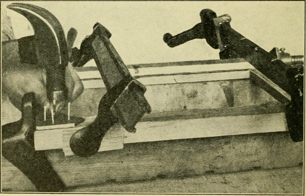 An illustration from Elementary cabinetwork for manual training classes, 1909, leaf 245