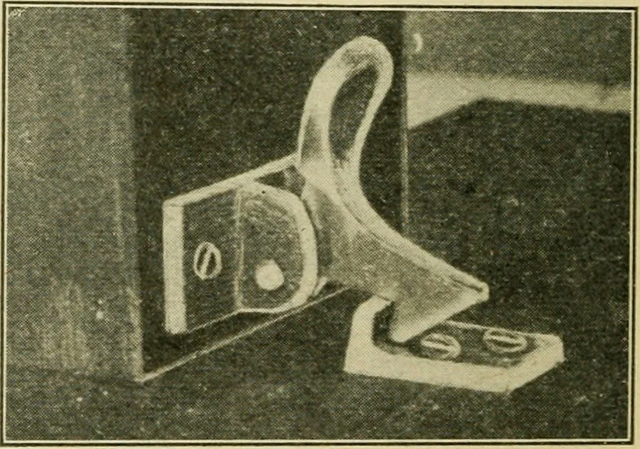 An illustration from Elementary cabinetwork for manual training classes, 1909, leaf 255