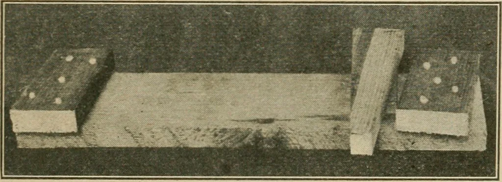 An illustration from Elementary cabinetwork for manual training classes, 1909, leaf 256
