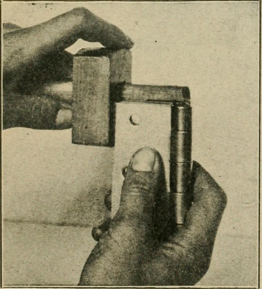An illustration from Elementary cabinetwork for manual training classes, 1909, leaf 270
