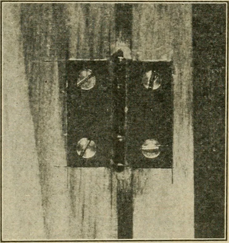 An illustration from Elementary cabinetwork for manual training classes, 1909, leaf 272