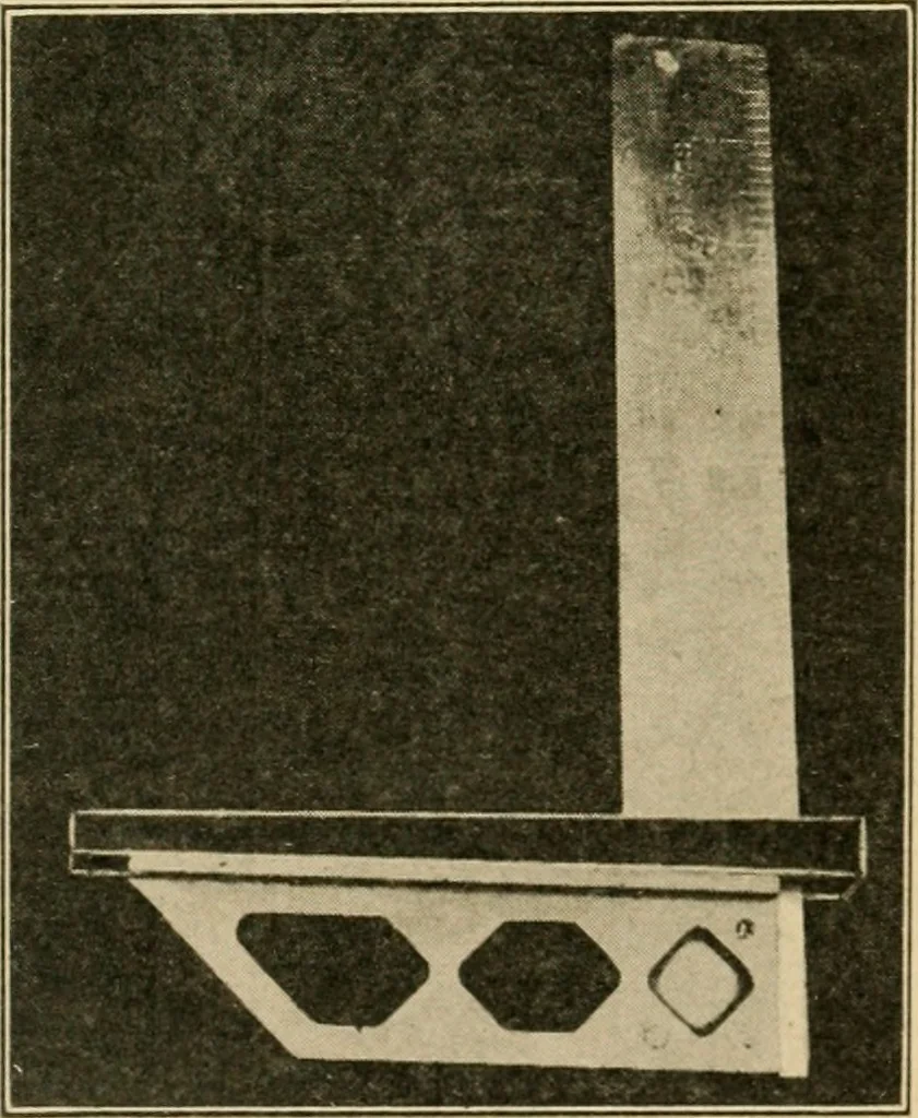 An illustration from Elementary cabinetwork for manual training classes, 1909, leaf 46
