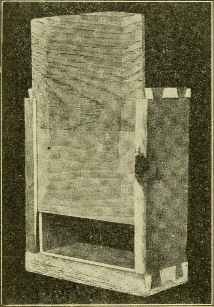 An illustration from Elementary cabinetwork for manual training classes, 1909, leaf 61