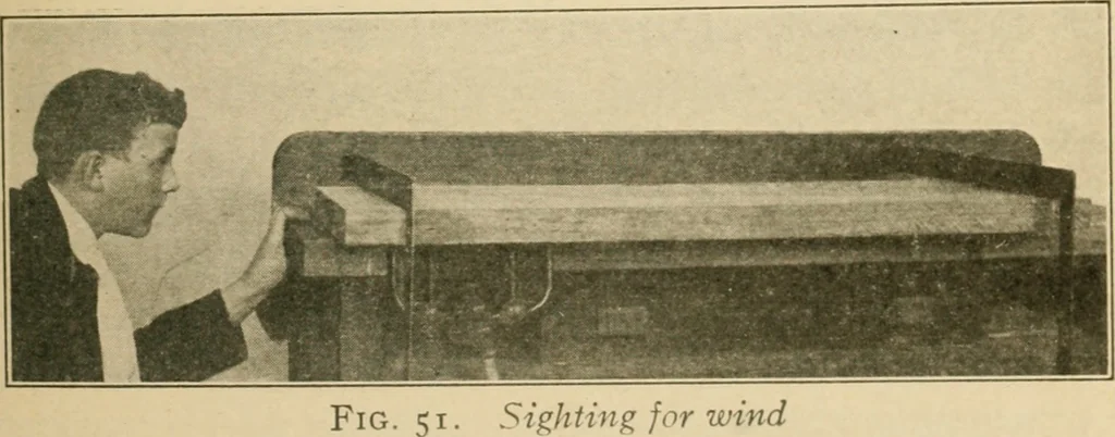 An illustration from Elementary cabinetwork for manual training classes, 1909, leaf 72