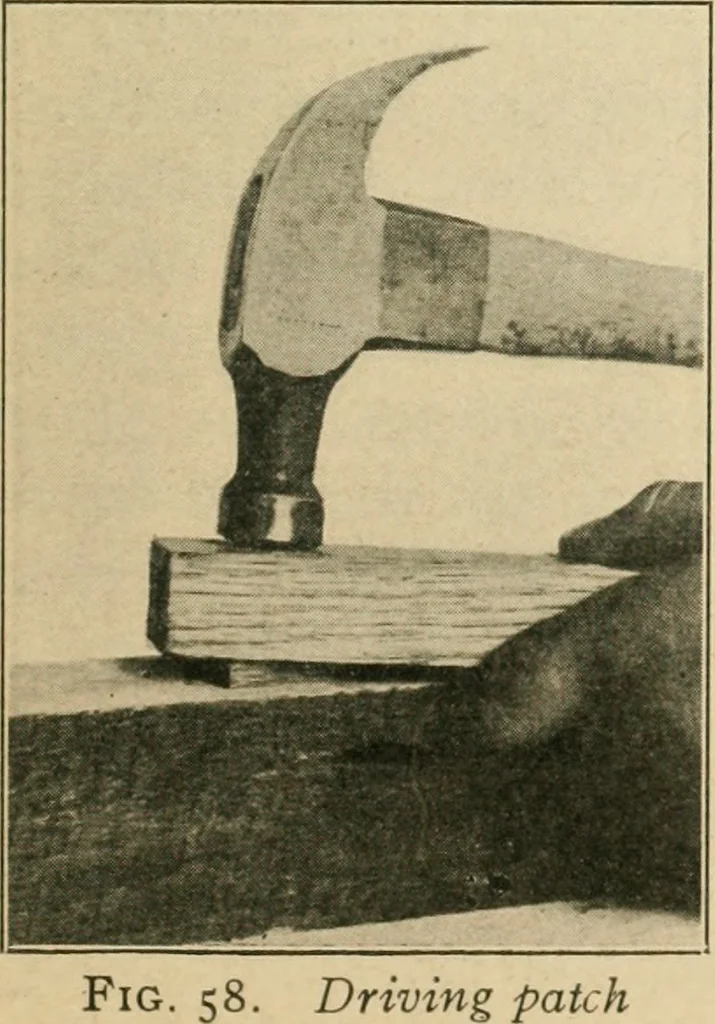 An illustration from Elementary cabinetwork for manual training classes, 1909, leaf 84