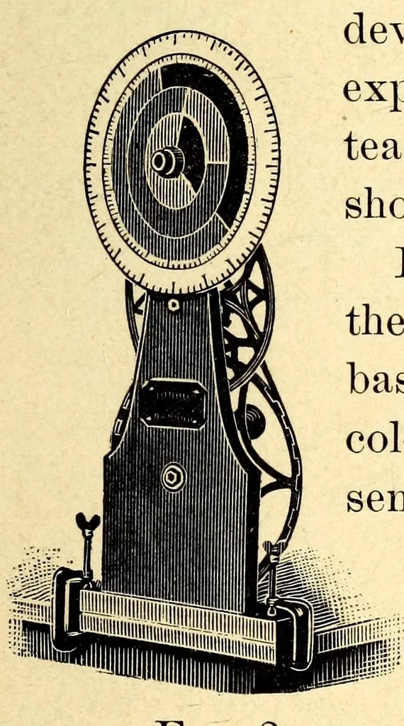 An illustration from Elementary color, 1895, leaf 47