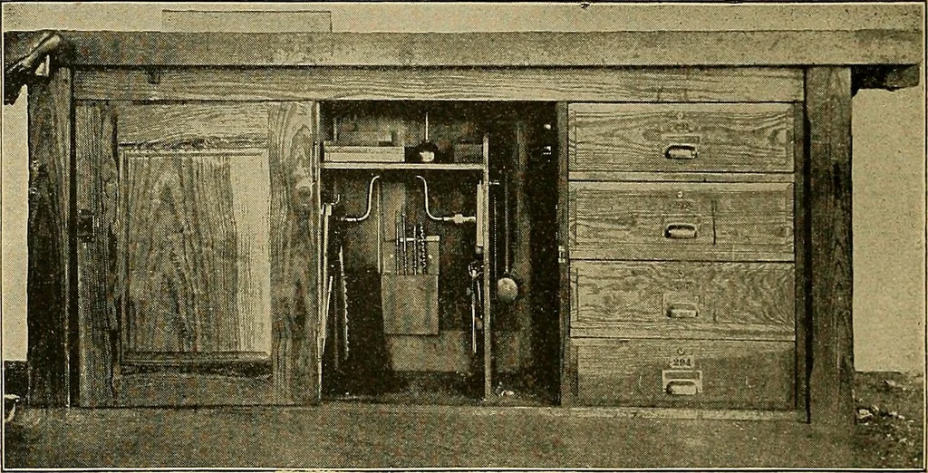 An illustration from Elementary course in woodwork ; designed for use in high and technical schools, with one hundred and thirty-four illustrations, by George Alexander Ross, 1901, leaf 12