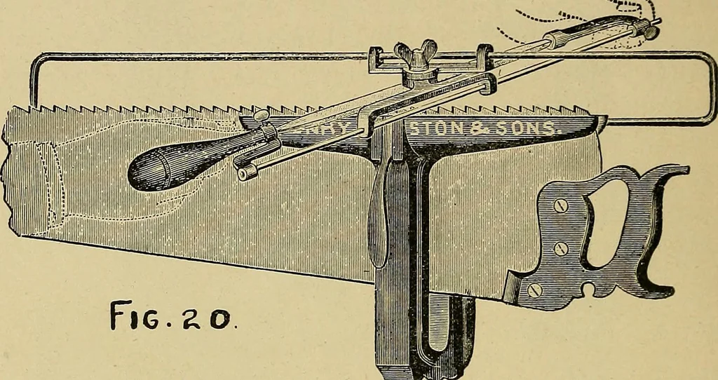 An illustration from Elementary course in woodwork ; designed for use in high and technical schools, with one hundred and thirty-four illustrations, by George Alexander Ross, 1901, leaf 24