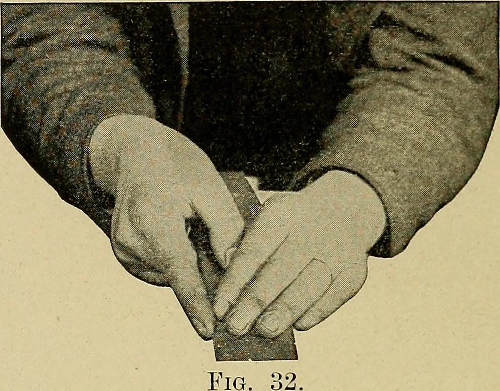 An illustration from Elementary course in woodwork ; designed for use in high and technical schools, with one hundred and thirty-four illustrations, by George Alexander Ross, 1901, leaf 36