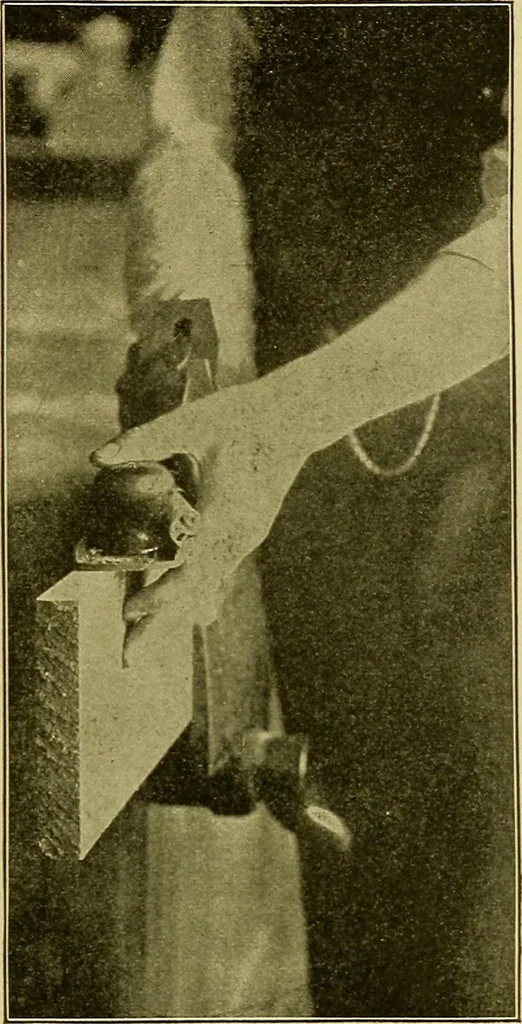 An illustration from Elementary course in woodwork ; designed for use in high and technical schools, with one hundred and thirty-four illustrations, by George Alexander Ross, 1901, leaf 47