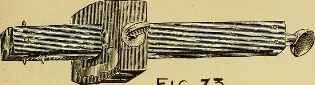 An illustration from Elementary course in woodwork ; designed for use in high and technical schools, with one hundred and thirty-four illustrations, by George Alexander Ross, 1901, leaf 61