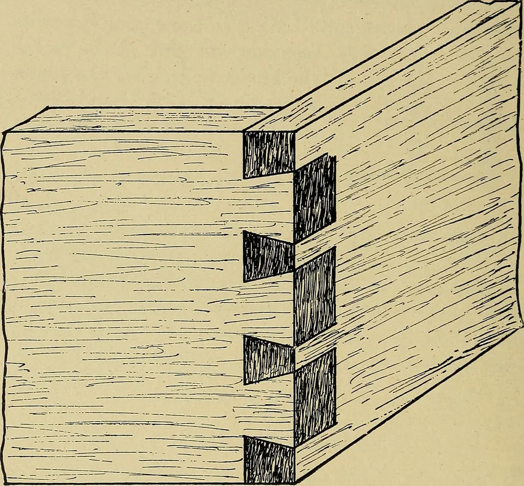 An illustration from Elementary course in woodwork ; designed for use in high and technical schools, with one hundred and thirty-four illustrations, by George Alexander Ross, 1901, leaf 76