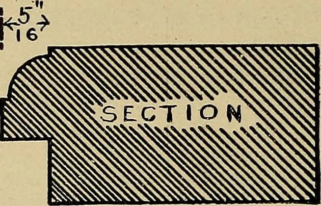 An illustration from Elementary course in woodwork ; designed for use in high and technical schools, with one hundred and thirty-four illustrations, by George Alexander Ross, 1901, leaf 86