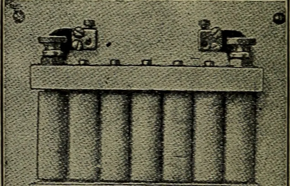 An illustration from Elementary electricity up-to-date;, 1909, leaf 105