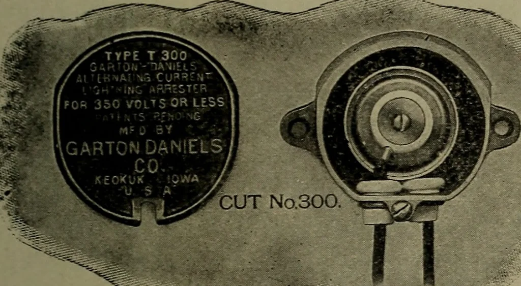 An illustration from Elementary electricity up-to-date;, 1909, leaf 114