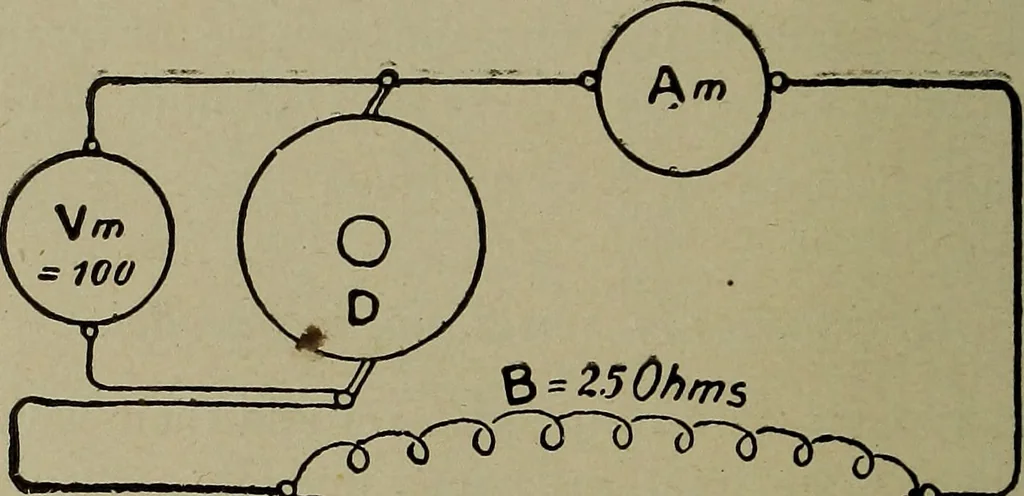 An illustration from Elementary electricity up-to-date;, 1909, leaf 307