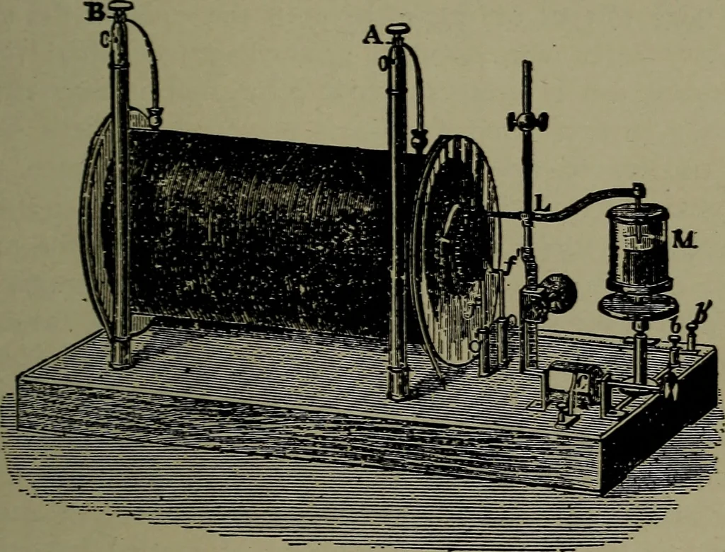 An illustration from Elementary electricity up-to-date;, 1909, leaf 318