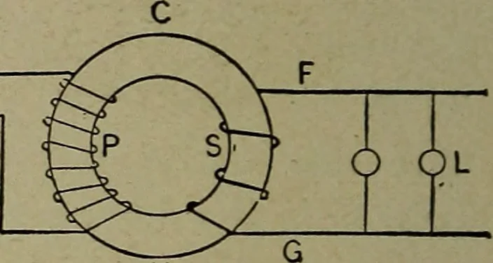 An illustration from Elementary electricity up-to-date;, 1909, leaf 407