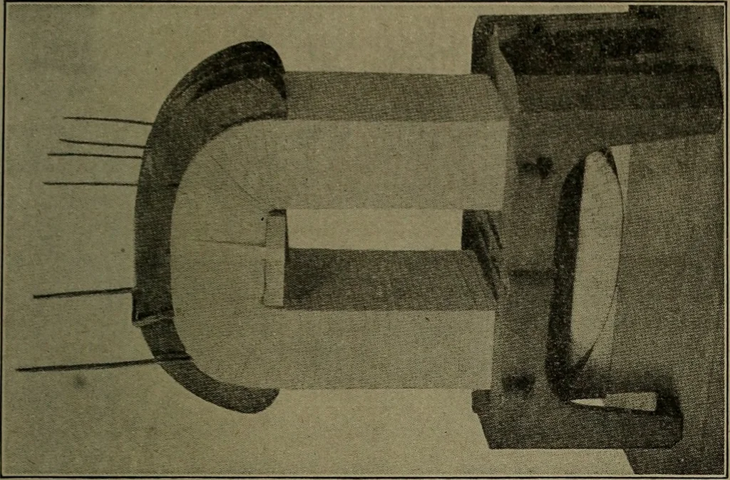 An illustration from Elementary electricity up-to-date;, 1909, leaf 424