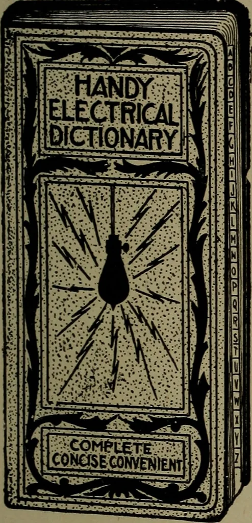 An illustration from Elementary electricity up-to-date;, 1909, leaf 448