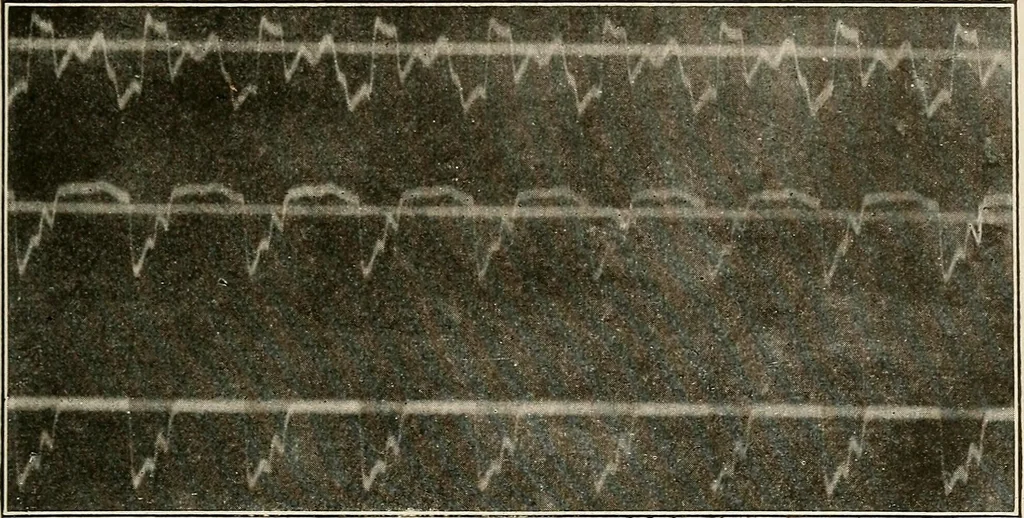An illustration from Elementary lectures on electric discharges, waves and impulses, and other transients, 1914, leaf 141