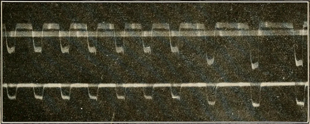 An illustration from Elementary lectures on electric discharges, waves and impulses, and other transients, 1914, leaf 141