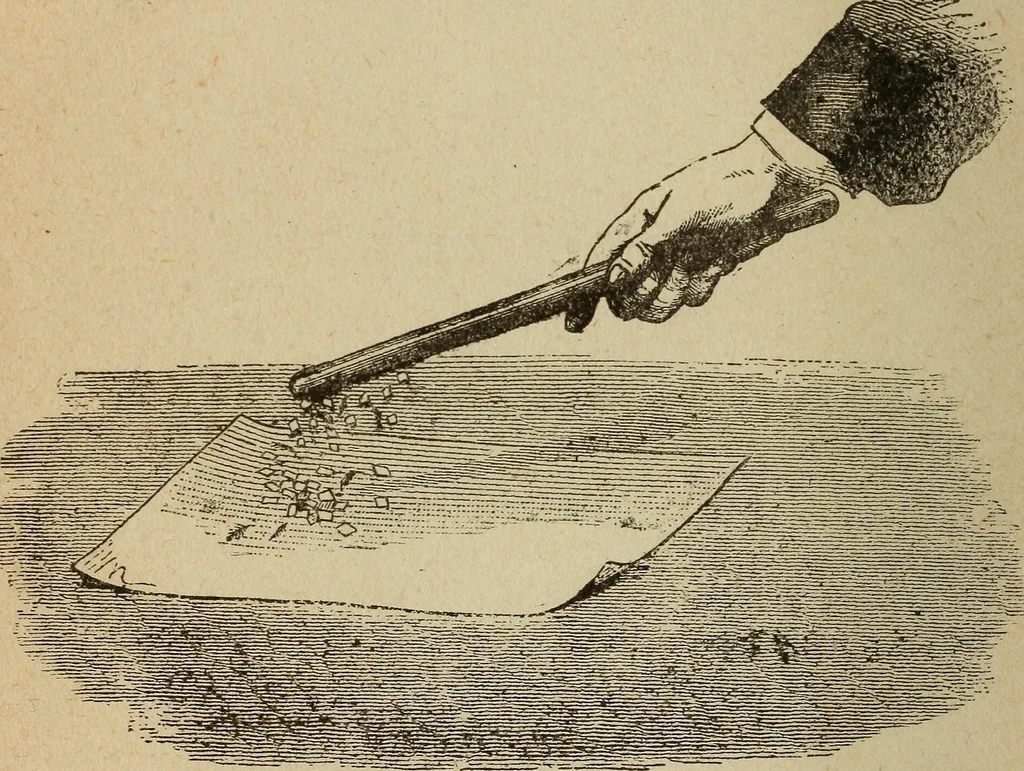An illustration from Elementary lessons in electricity and magnetism, 1906, leaf 20