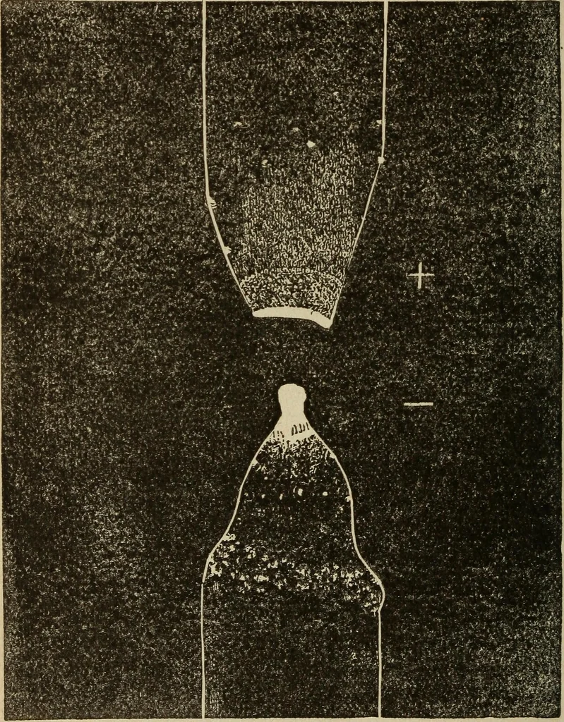 An illustration from Elementary lessons in electricity and magnetism, 1906, leaf 360