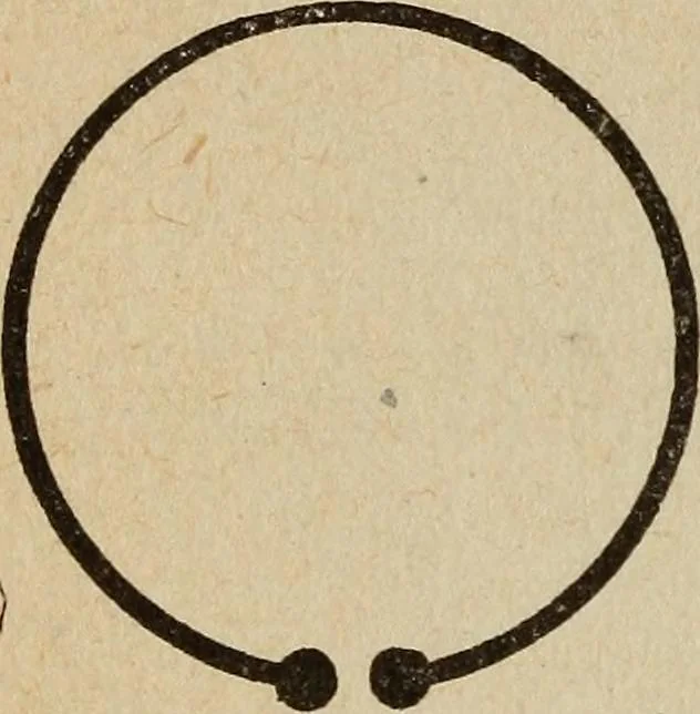 An illustration from Elementary lessons in electricity and magnetism, 1906, leaf 448