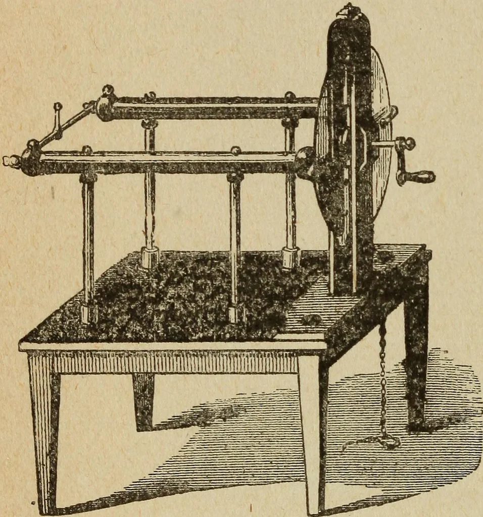 An illustration from Elementary lessons in electricity and magnetism, 1906, leaf 62