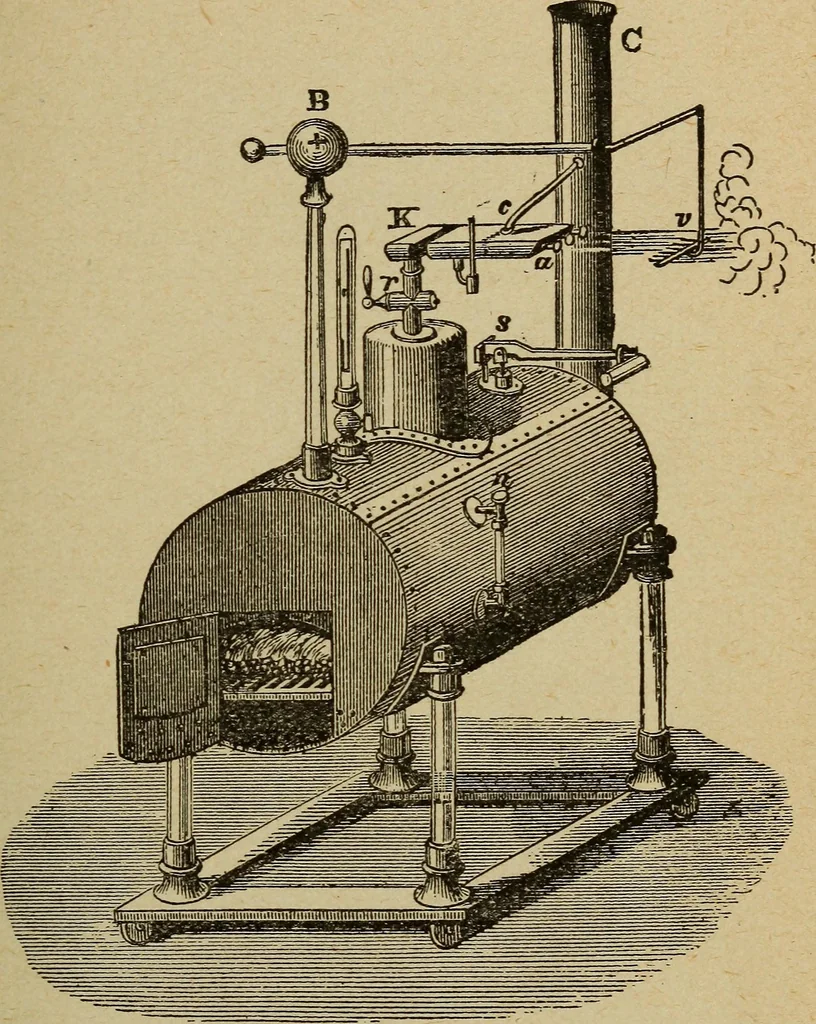 An illustration from Elementary lessons in electricity and magnetism, 1906, leaf 67
