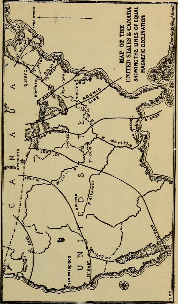 An illustration from Elementary lessons in electricity and magnetism, 1906, leaf 7