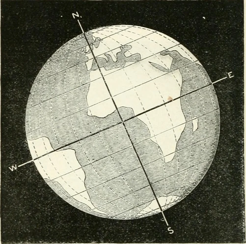 An illustration from Elementary lessons in astronomy, 1889, leaf 103
