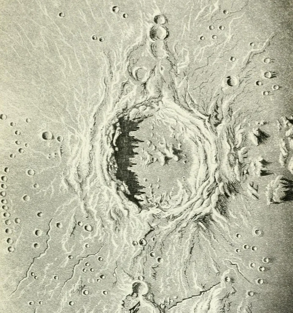 An illustration from Elementary lessons in astronomy, 1889, leaf 122