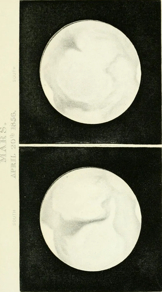 An illustration from Elementary lessons in astronomy, 1889, leaf 136