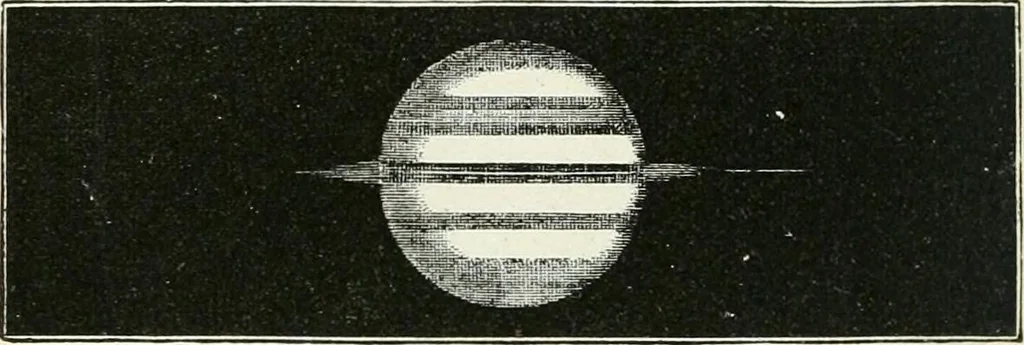An illustration from Elementary lessons in astronomy, 1889, leaf 223
