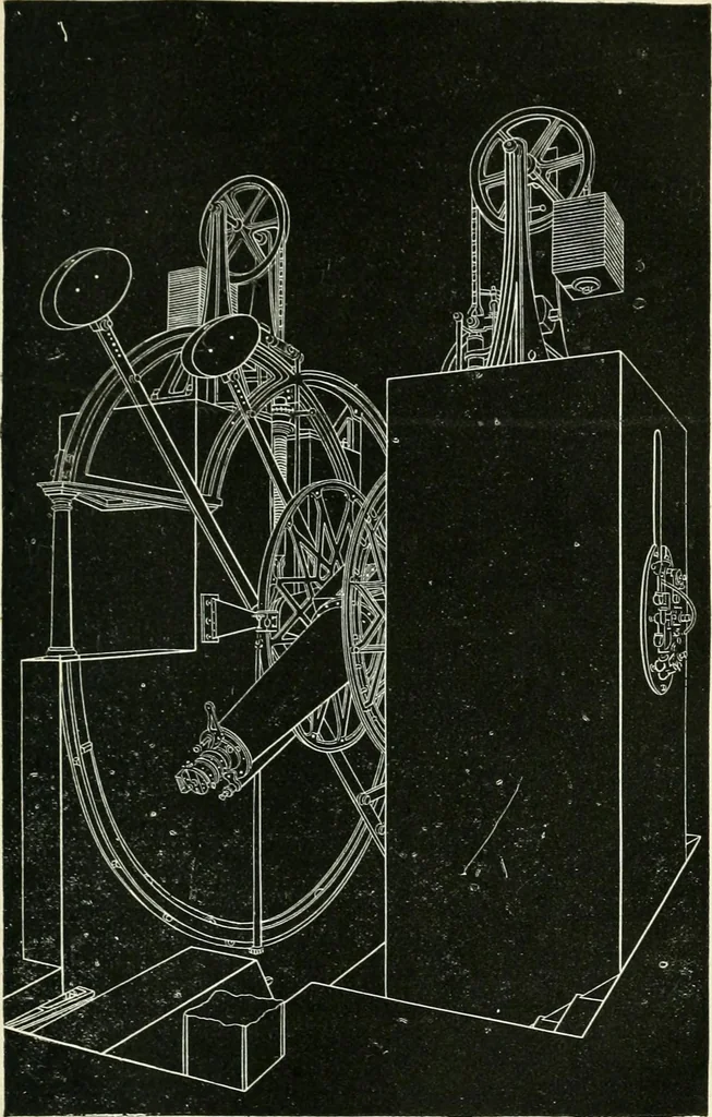 An illustration from Elementary lessons in astronomy, 1889, leaf 286