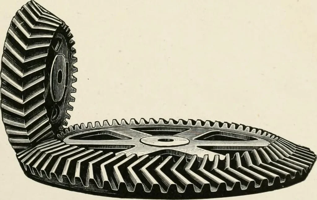 An illustration from Elementary lessons in steam machinery and the marine steam engine, with a short description of the construction of a battleship, 1893, leaf 107