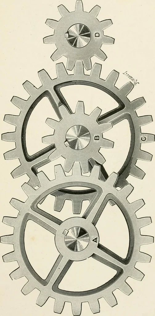 An illustration from Elementary lessons in steam machinery and the marine steam engine, with a short description of the construction of a battleship, 1893, leaf 111