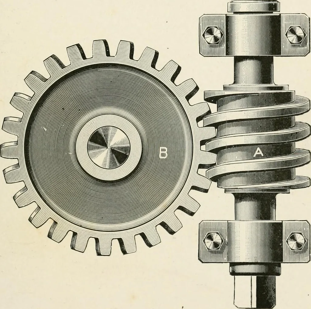 An illustration from Elementary lessons in steam machinery and the marine steam engine, with a short description of the construction of a battleship, 1893, leaf 115