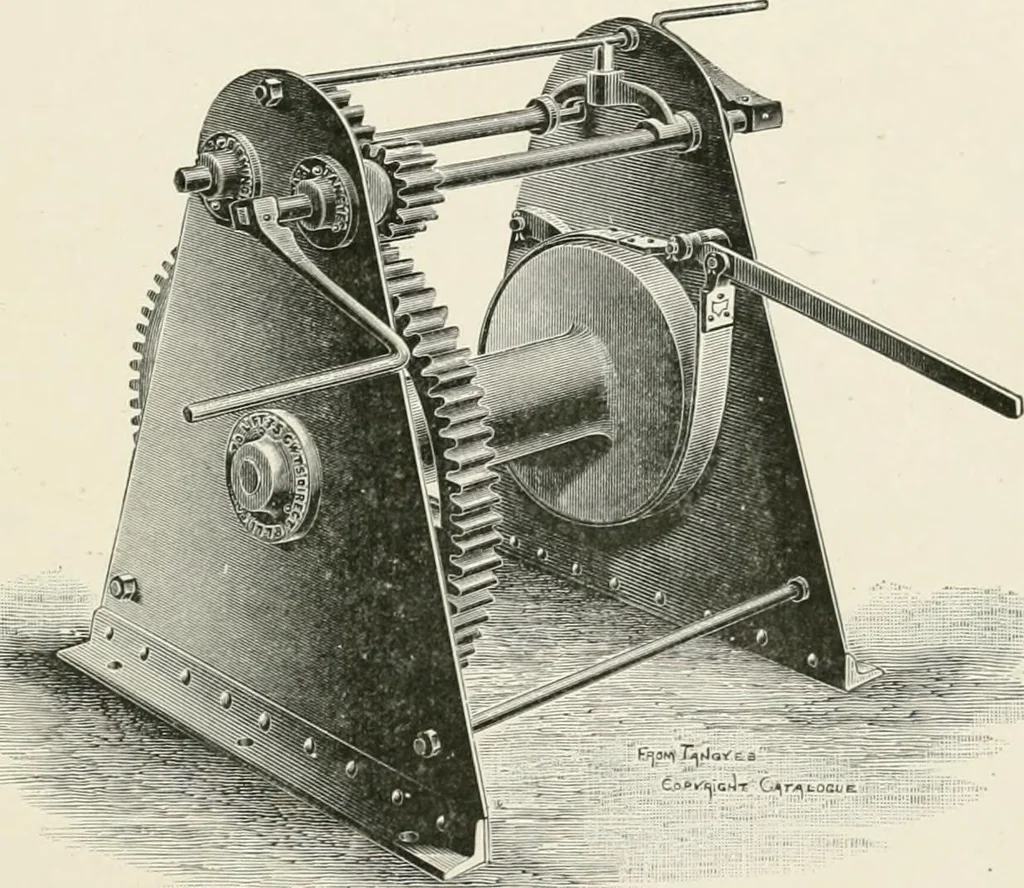 An illustration from Elementary lessons in steam machinery and the marine steam engine, with a short description of the construction of a battleship, 1893, leaf 125