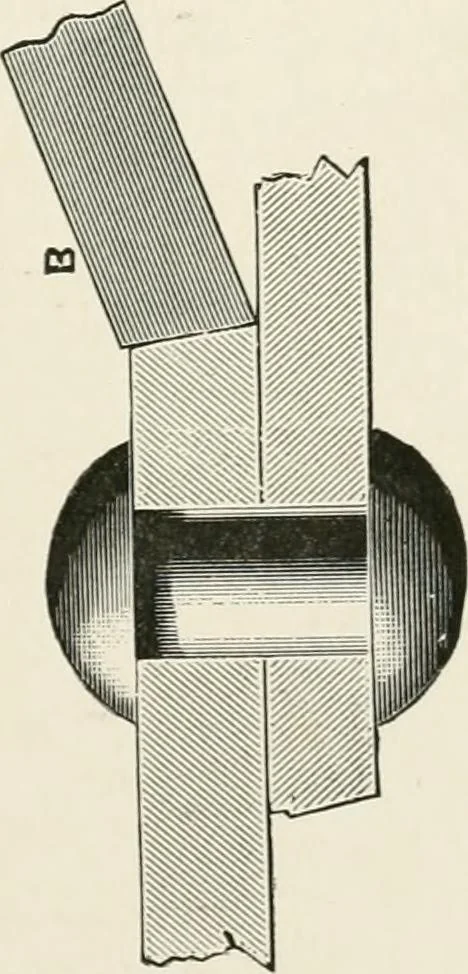 An illustration from Elementary lessons in steam machinery and the marine steam engine, with a short description of the construction of a battleship, 1893, leaf 135