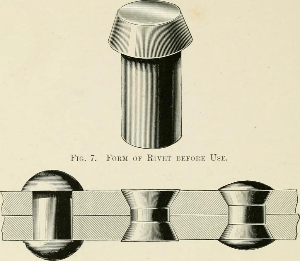 An illustration from Elementary lessons in steam machinery and the marine steam engine, with a short description of the construction of a battleship, 1893, leaf 48
