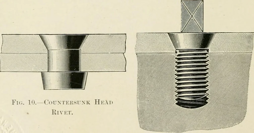 An illustration from Elementary lessons in steam machinery and the marine steam engine, with a short description of the construction of a battleship, 1893, leaf 48
