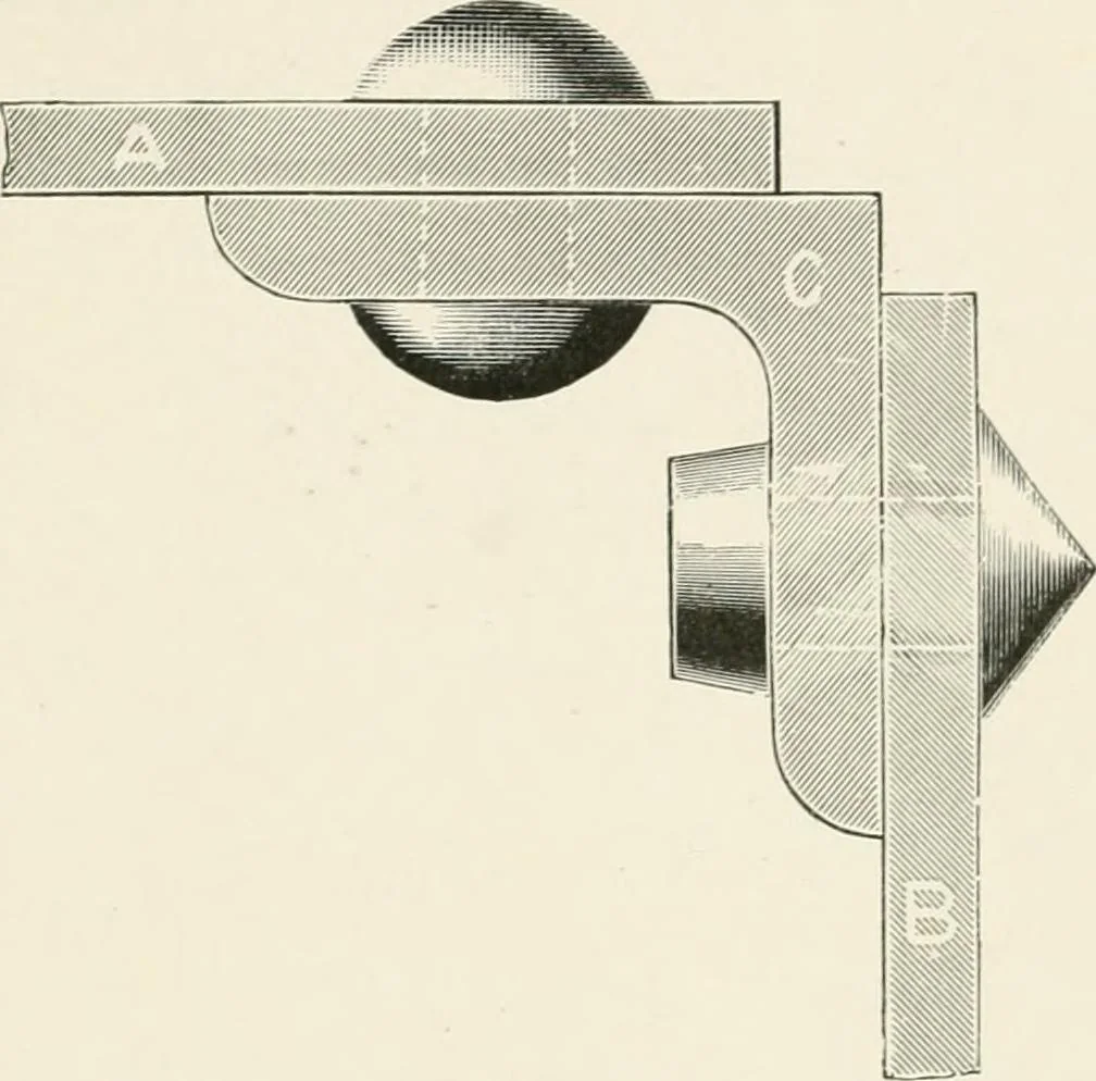 An illustration from Elementary lessons in steam machinery and the marine steam engine, with a short description of the construction of a battleship, 1893, leaf 57