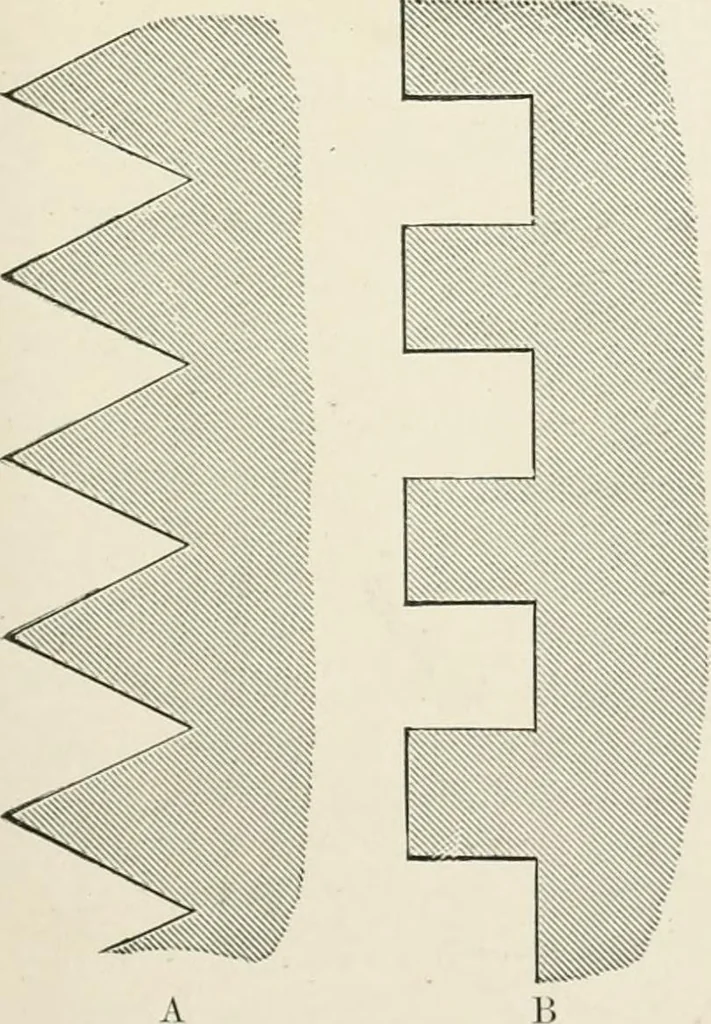 An illustration from Elementary lessons in steam machinery and the marine steam engine, with a short description of the construction of a battleship, 1893, leaf 61